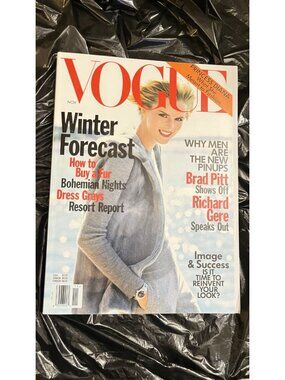 Vogue Magazine November 1997 Stella Tennant Cover Winter Fashion